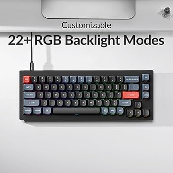 Amazon.com: Keychron V2 Wired Custom Mechanical Keyboard, 65
