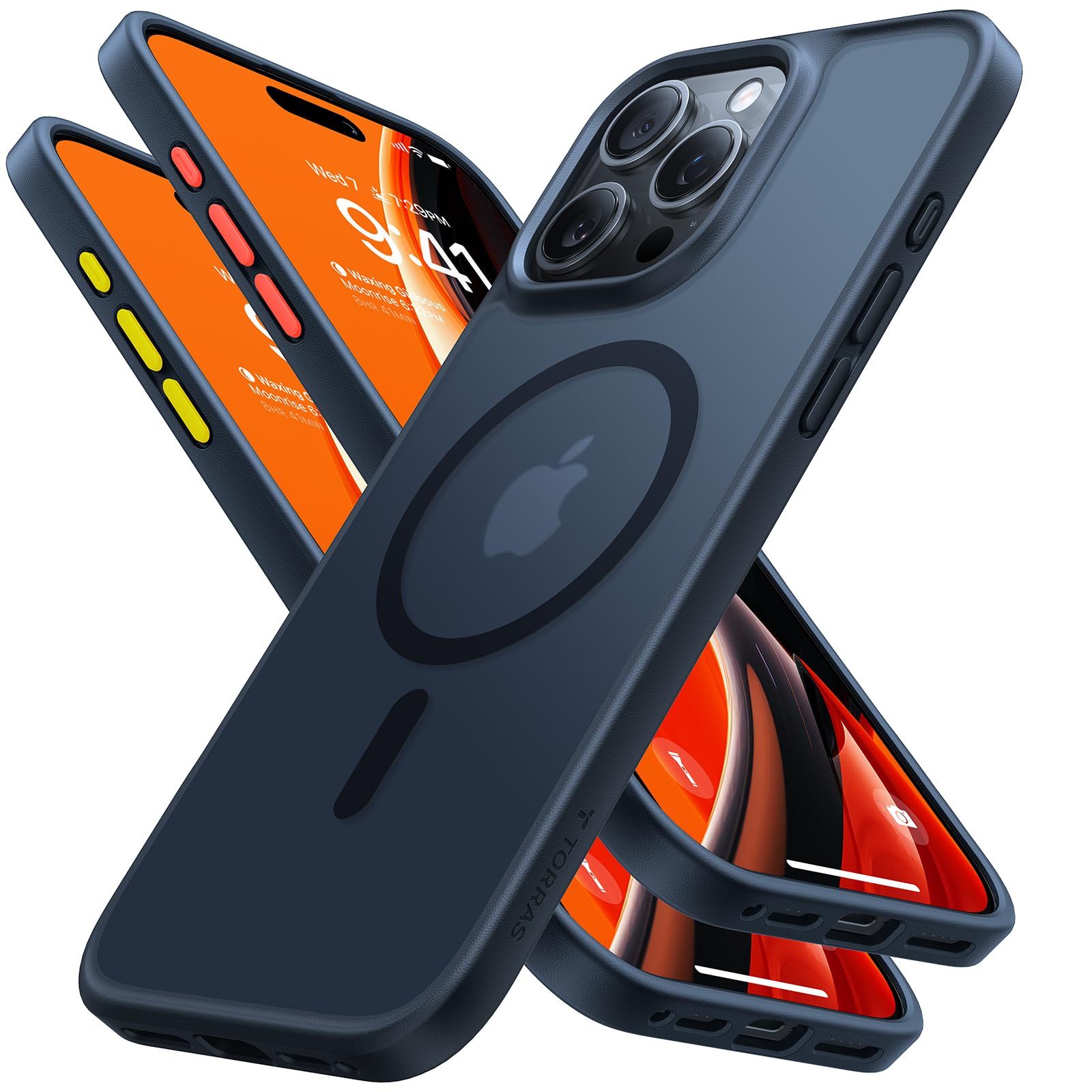 Amazon.com: TORRAS Magnetic for iPhone 15 Pro Max Case Compatible