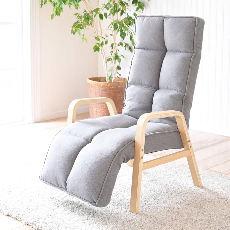 Amazon｜山善(YAMAZEN) リラックスチェア オットマン付き