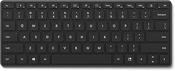 Amazon.com: Microsoft Designer Compact Keyboard - Matte Black
