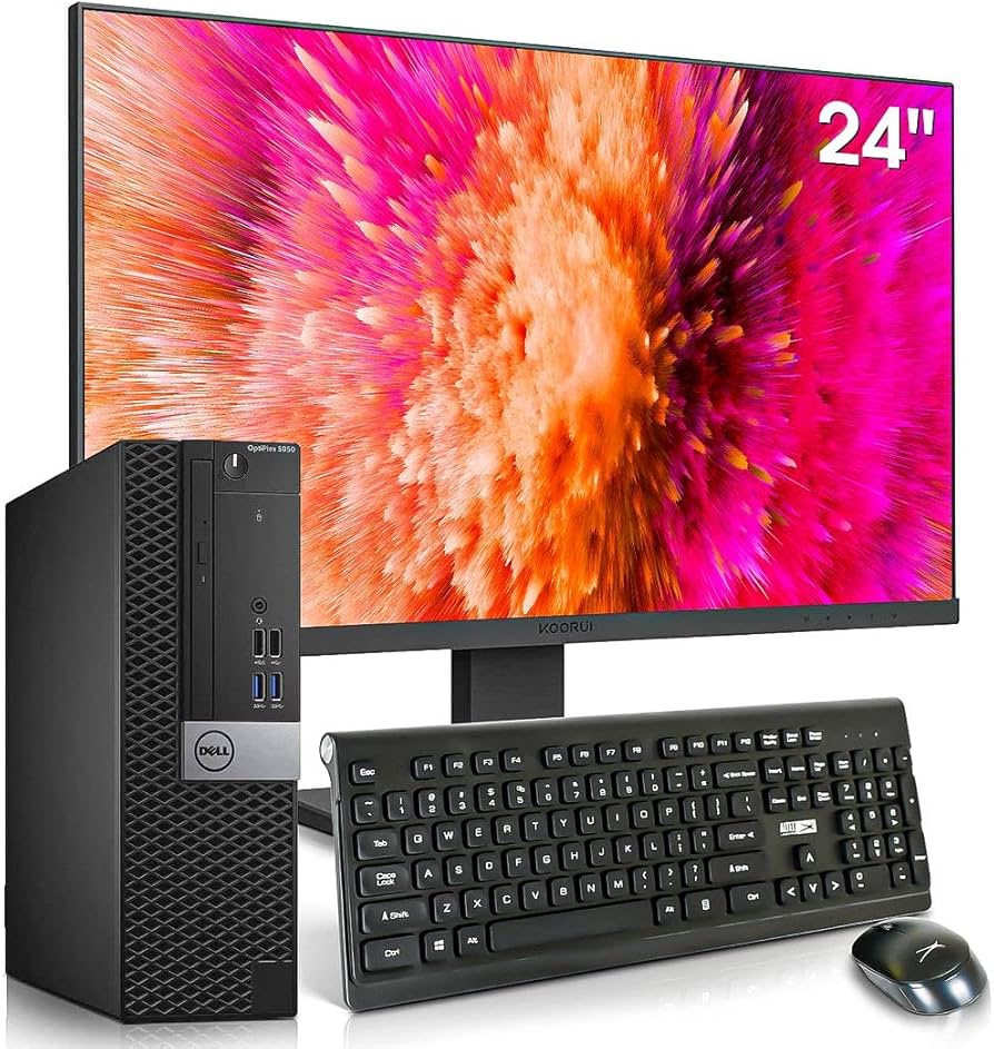 Amazon.com: Dell OptiPlex 5050 Desktop Computers PC and 24 inch
