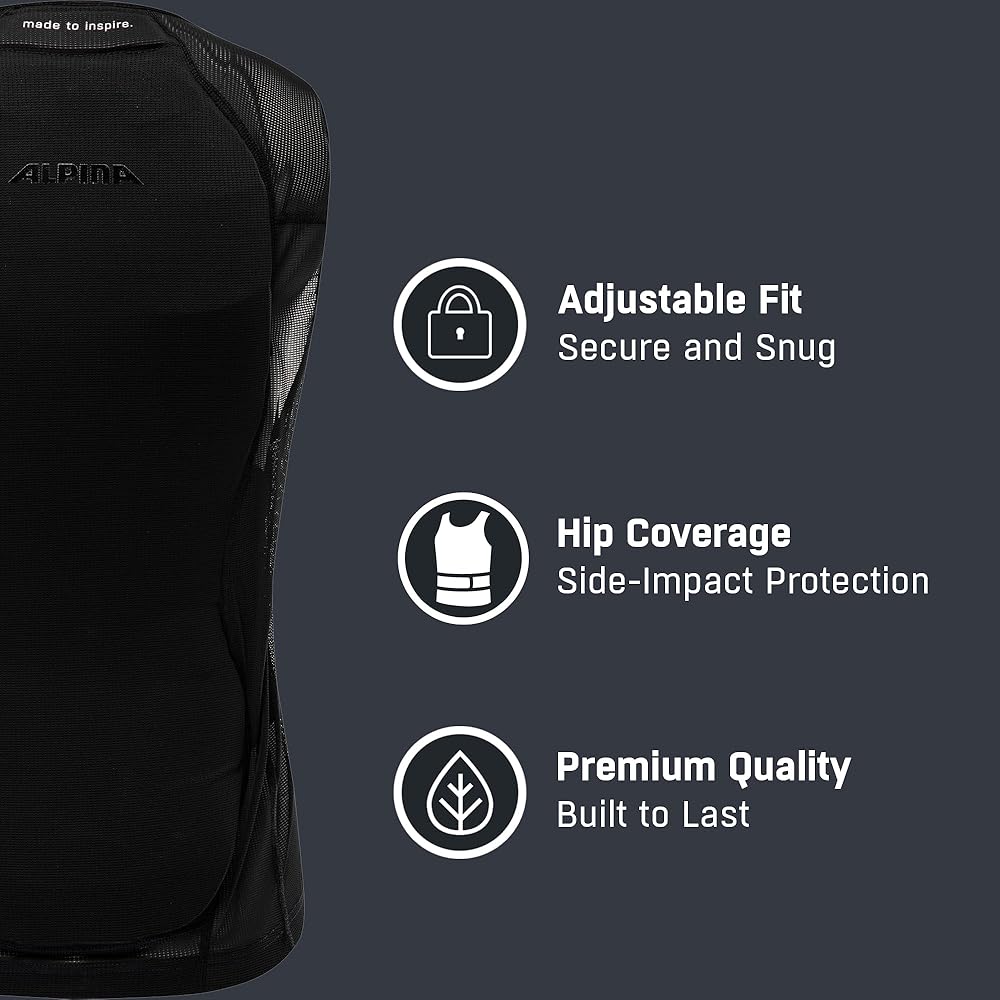 Amazon.com: ALPINA Proshield Back Protector Vest Men, Lightweight