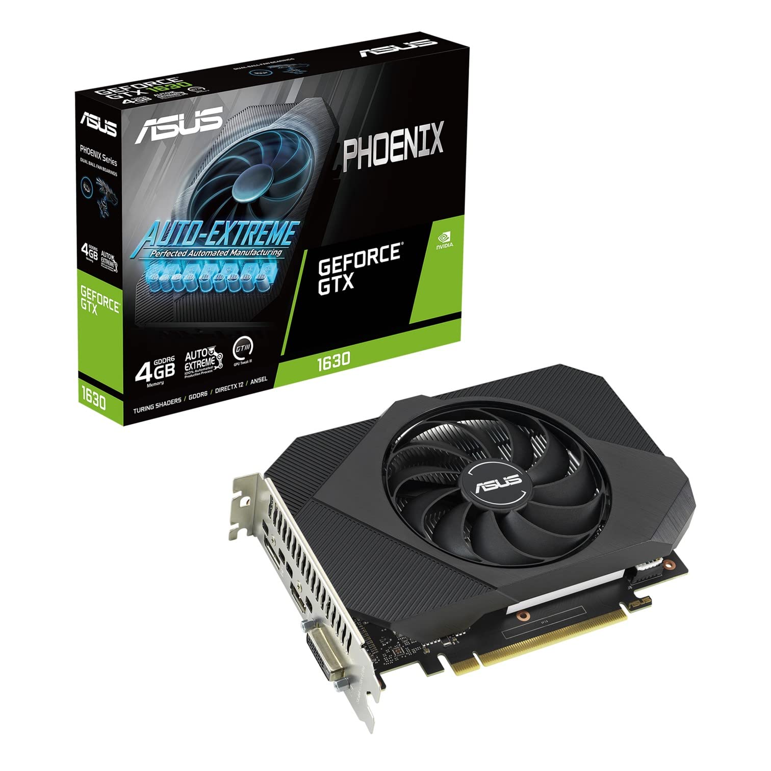 Amazon | ASUS Phoenix NVIDIA GeForce GTX 1630 Gaming Graphics Card