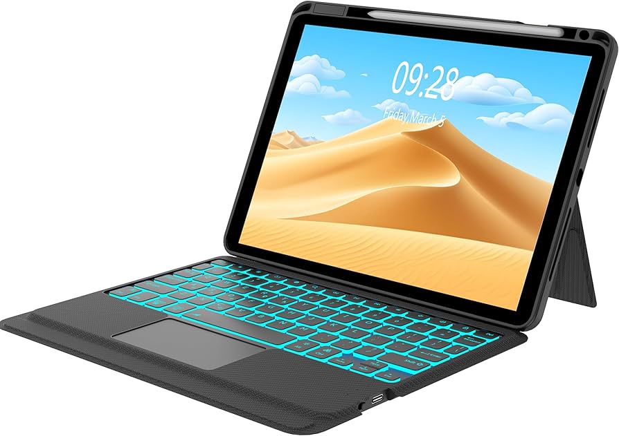 Amazon.com: iPad Air 11 inch Case with Keyboard (M2) 2024