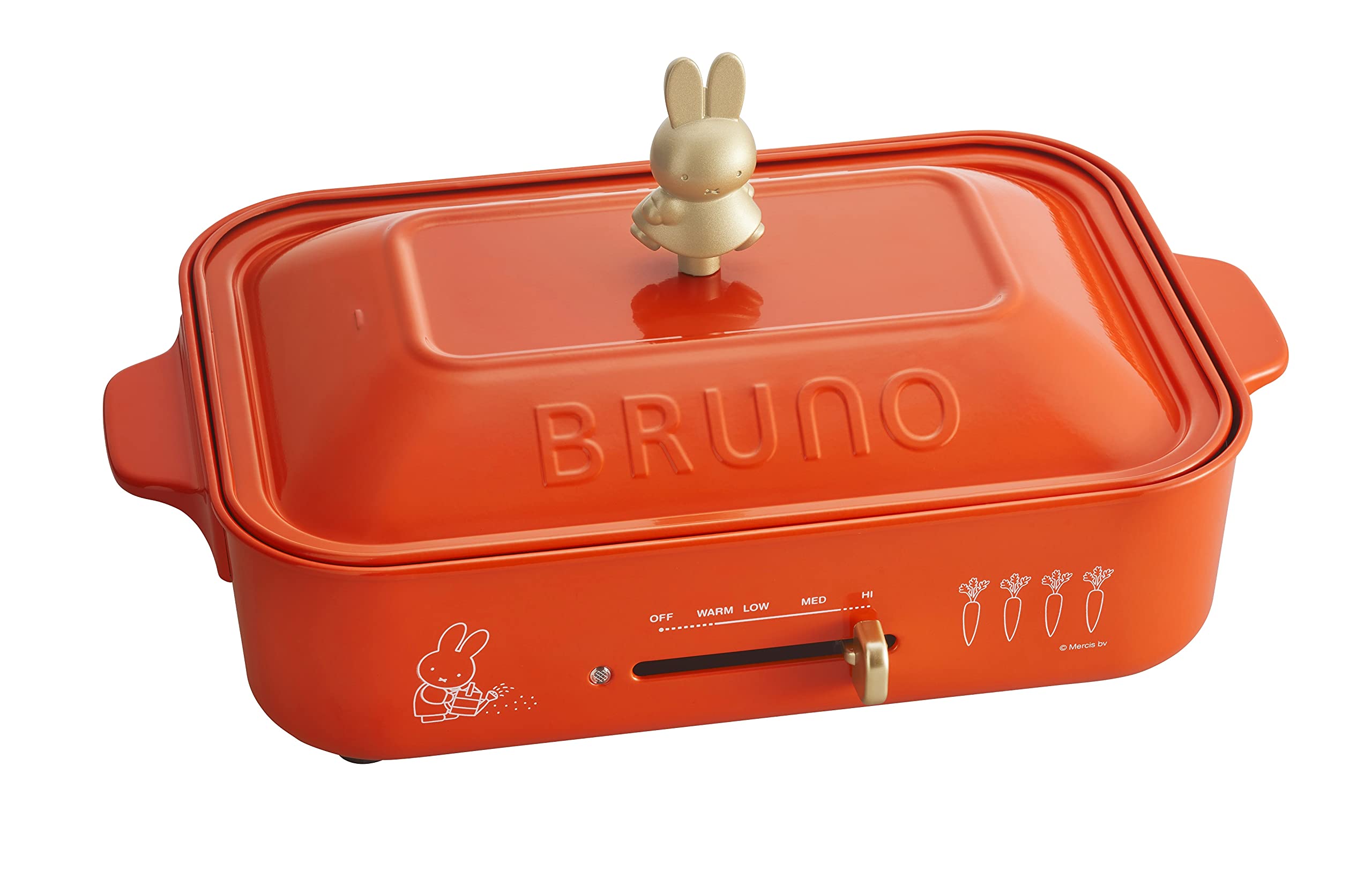 Amazon.co.jp: BRUNO Miffy Nine Chair, Compact Hot Plate, Orange, 3