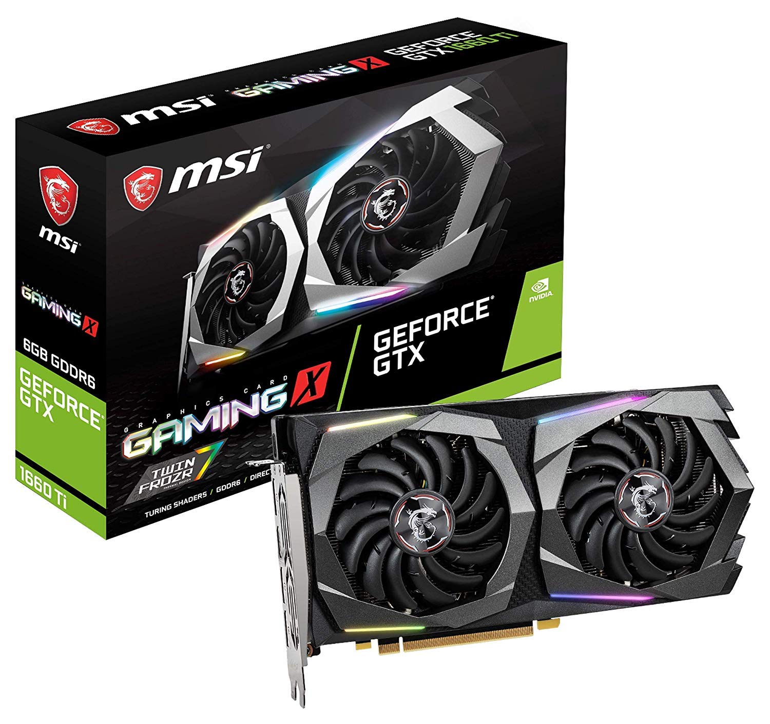 Amazon.in: Buy MSI Gaming GeForce GTX 1660 Ti 192-bit HDMI/DP 6GB