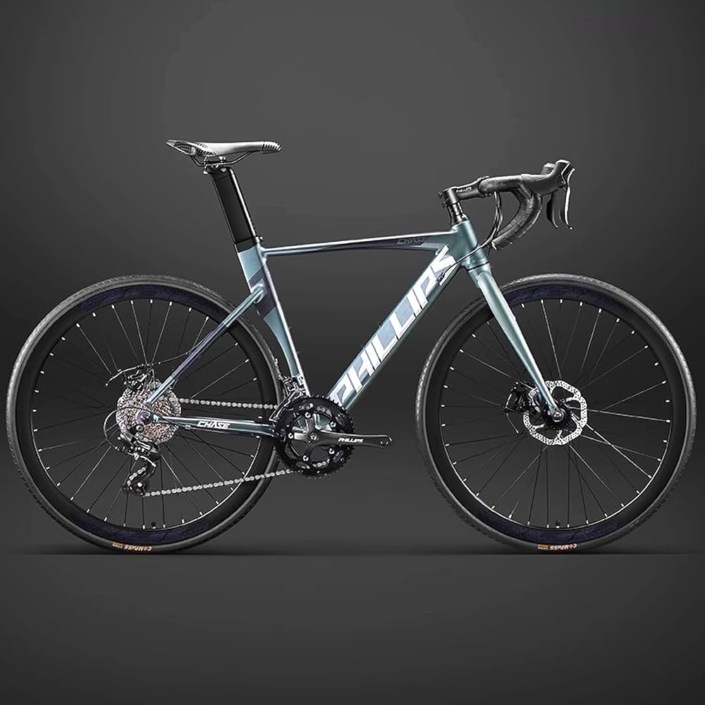 Amazon | 自転車 アルミフレーム ロードバイク ディスクブレーキ