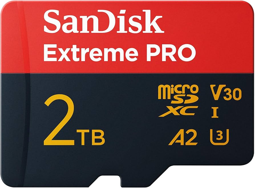 Amazon.com: SanDisk 2TB Extreme PRO microSDXC™ UHS-I Card, Up to