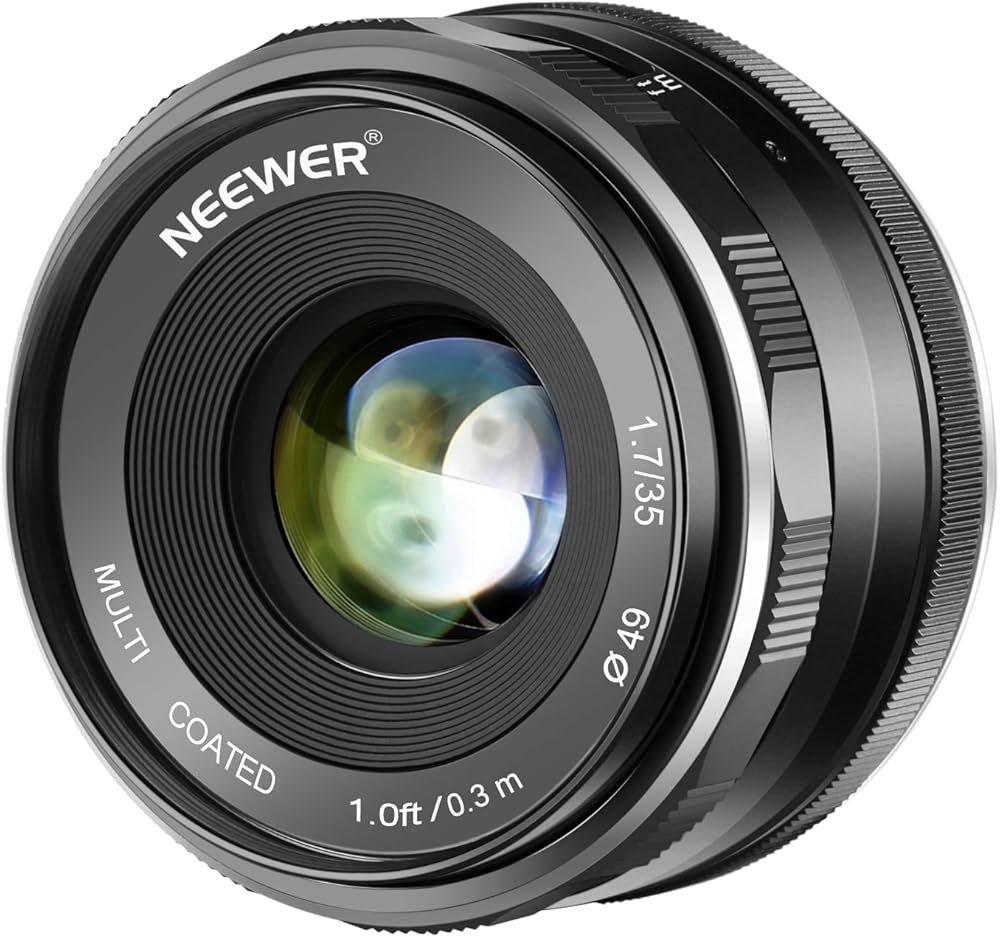 Amazon | NEEWER NW-E-35-1.7 35mm F/1.7手動フォーカスプライム固定