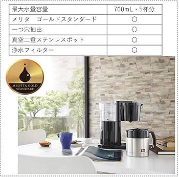 Amazon.co.jp: Melitta(メリタ) ALLFI (オルフィ)【2-5杯 浄水