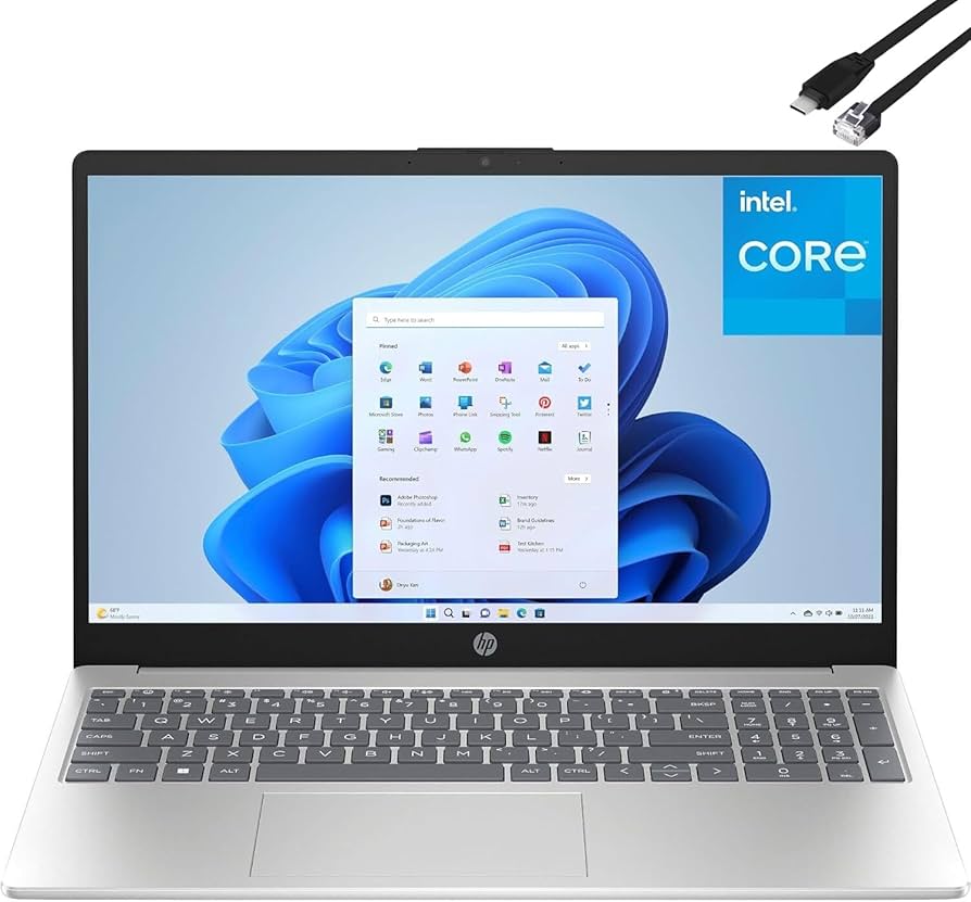 Amazon.com: HP Laptop Computer, 15.6“ FHD Display, Intel 4-Core