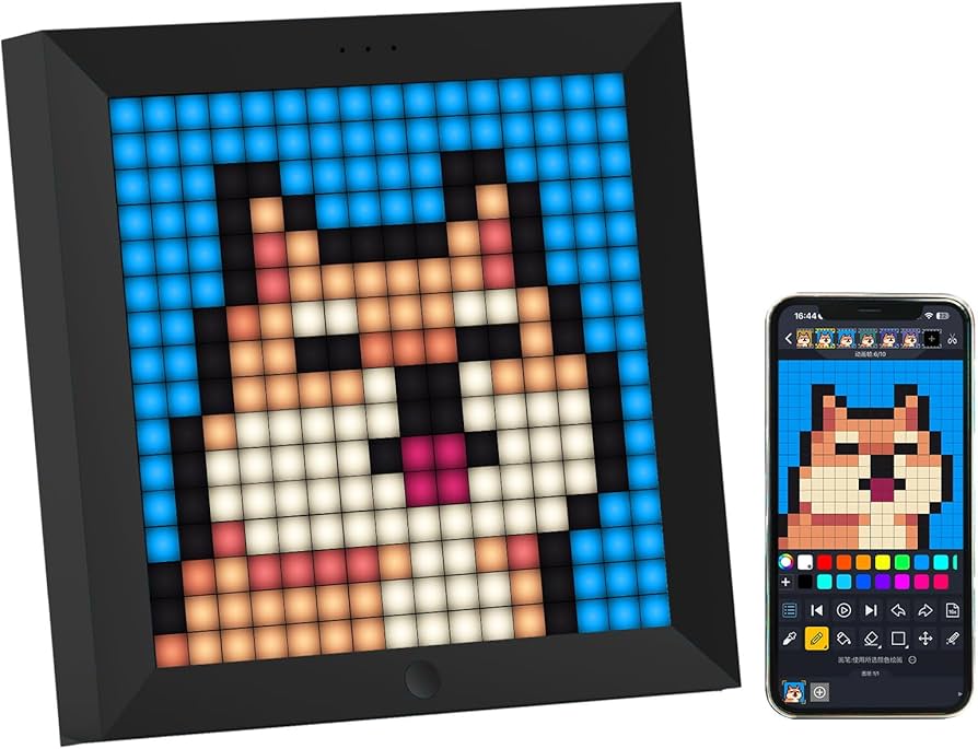 Amazon.com : Divoom Pixoo - Pixel Art Digital Picture Frame with