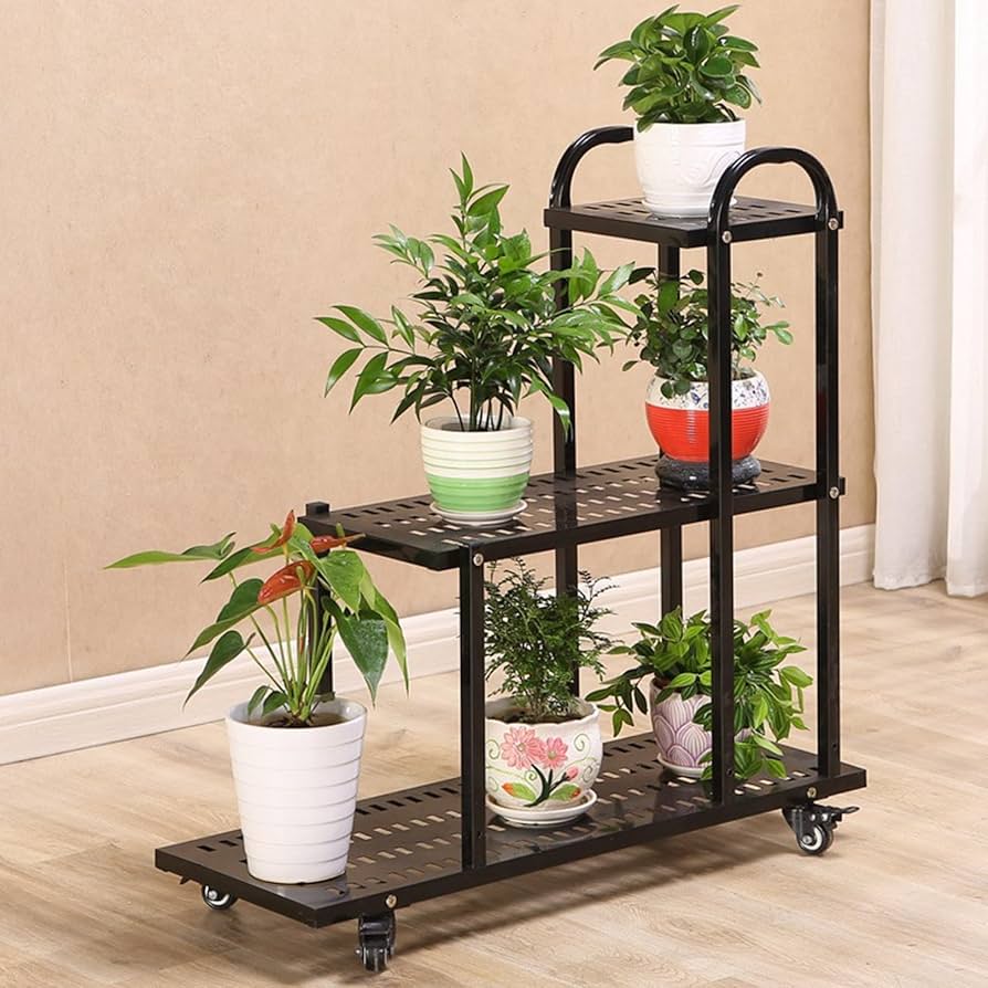 Amazon.co.jp: プランタースタンド 鉄製 北欧 観葉植物 室内 ガーデン