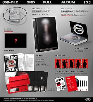 Amazon.co.jp: ジー・アイドゥル (G)I-DLE - 2nd Full Album [2] CD+