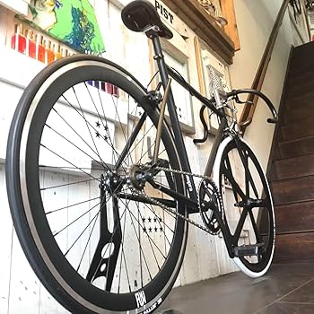 Amazon | 【】fun 700c マットブラックパシュートフレーム ピスト