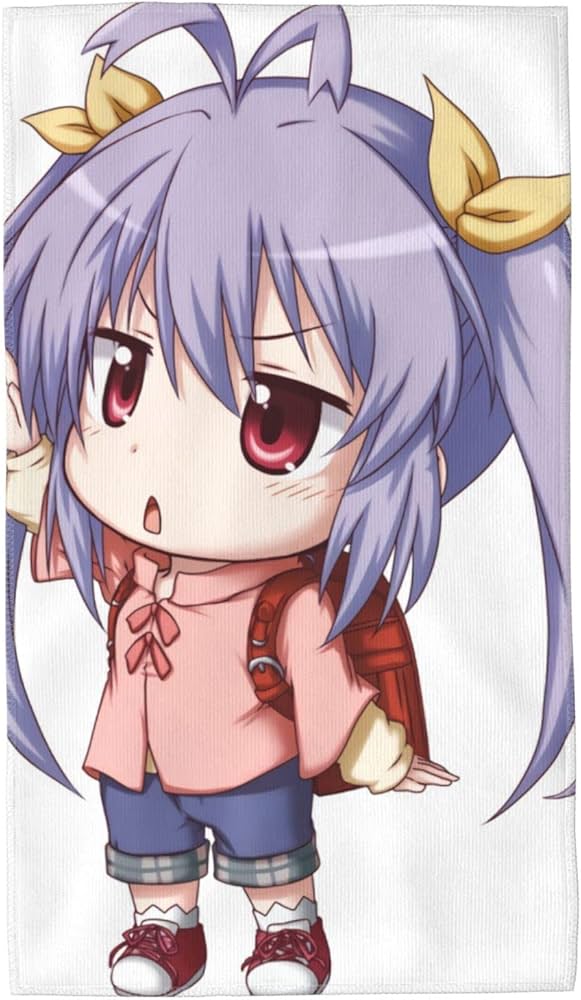 Amazon｜タオル フェイスタオル のんのんびより 宮内れんげ かわいい