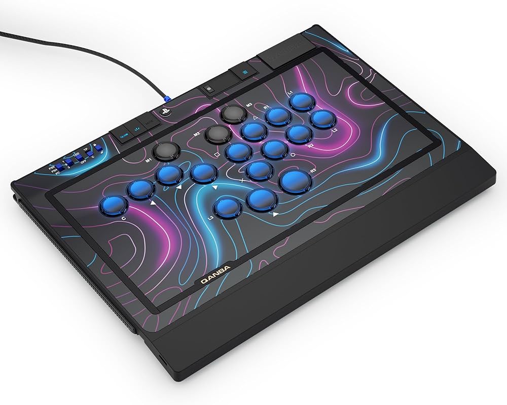 Amazon.com: Qanba Sapphire S1 Leverless Arcade Controller Joystick