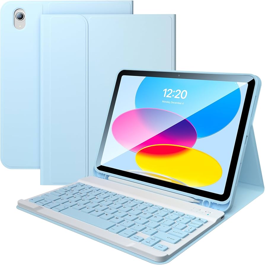 Amazon.com: iPad 10th Generation Case with Keyboard Magnetic