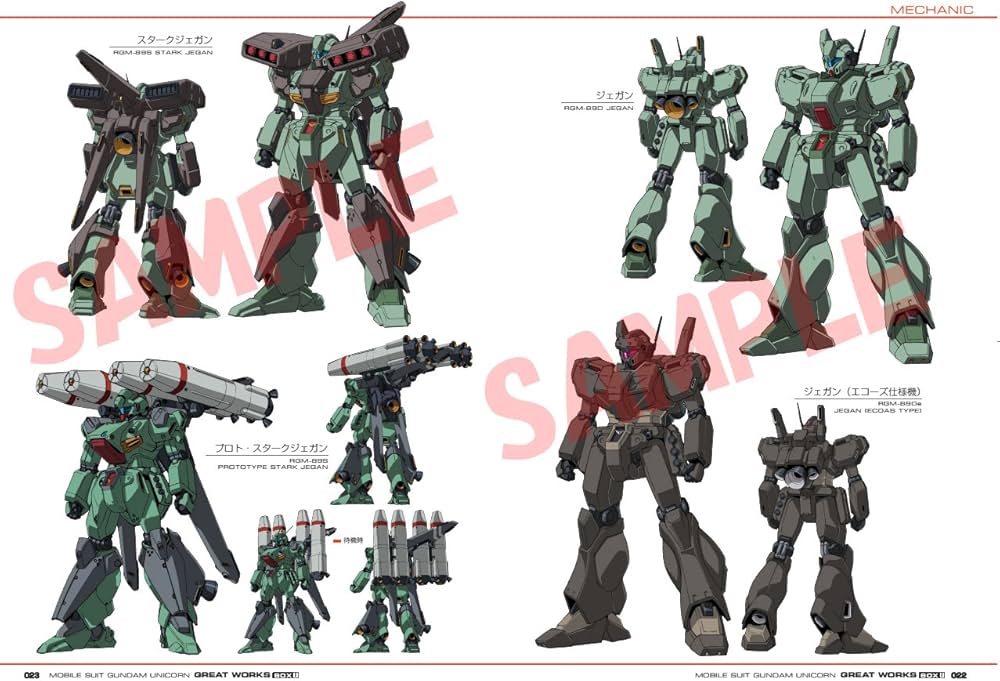 Amazon.co.jp: 機動戦士ガンダムUC GREAT WORKS- 完全設定資料集