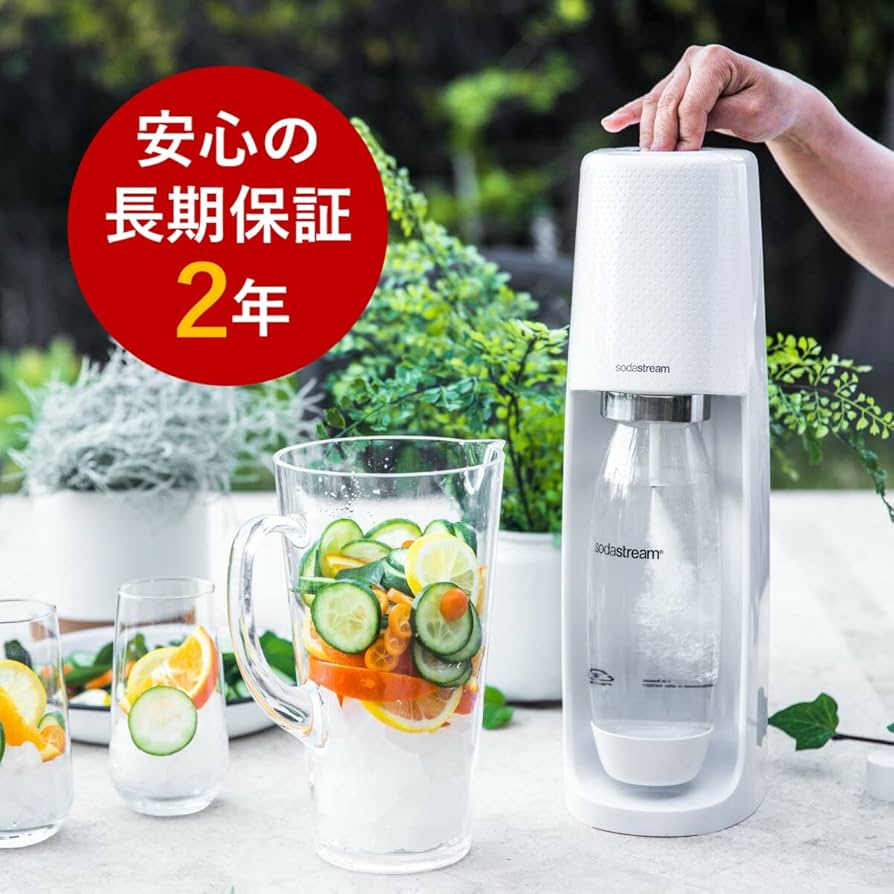 Amazon | ソーダストリーム Spirit スターターキット (予備用ガス