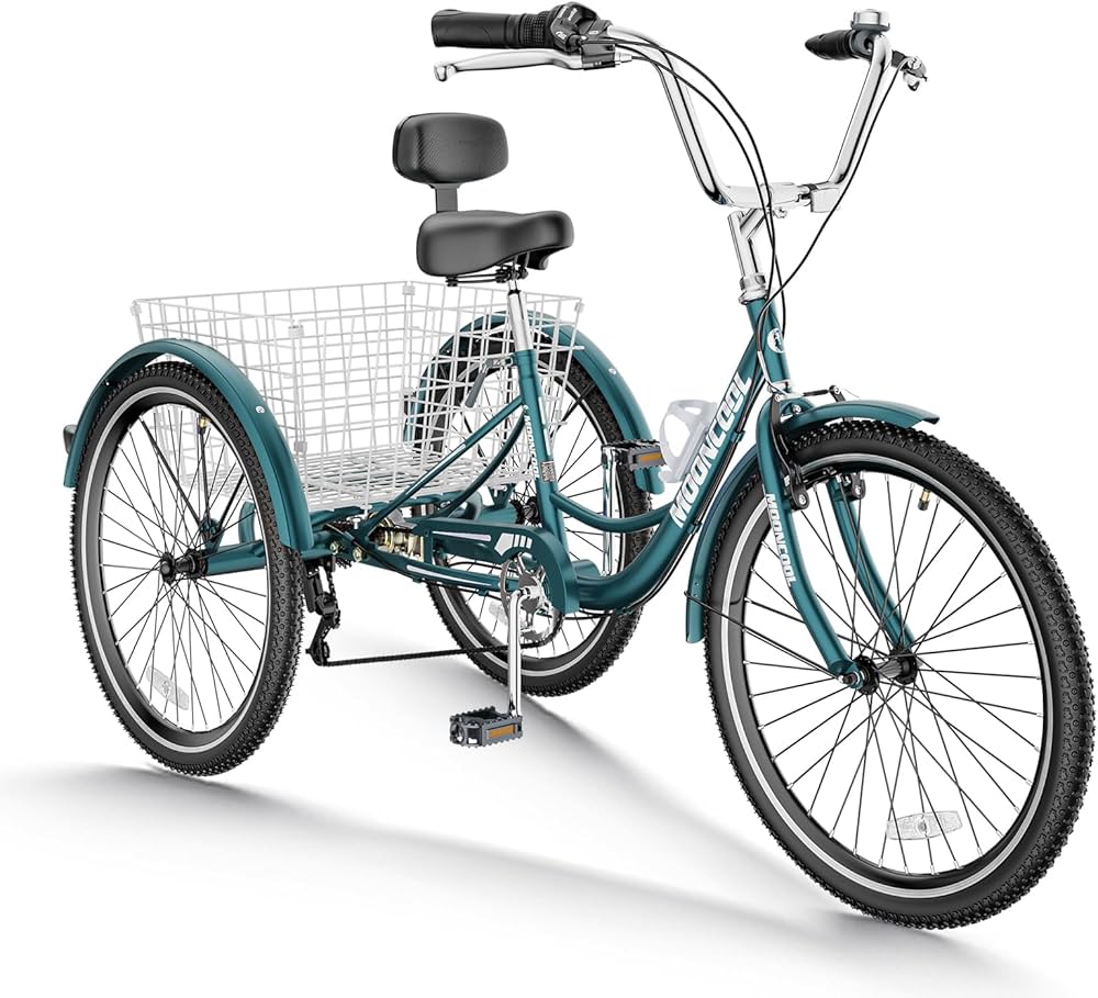 Amazon | Barbella 20/24/26インチ 大人用 三輪車 7速 3輪バイク 大人