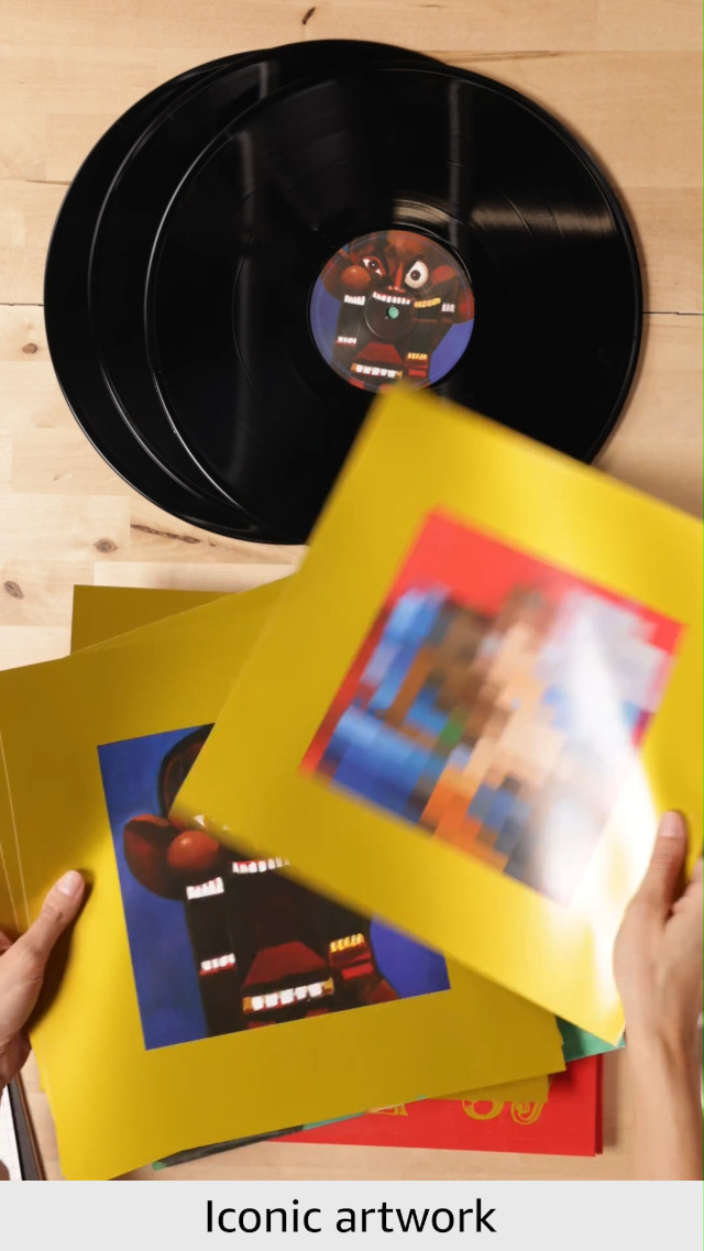 Amazon.com: My Beautiful Dark Twisted Fantasy [3 LP]: CDs & Vinyl
