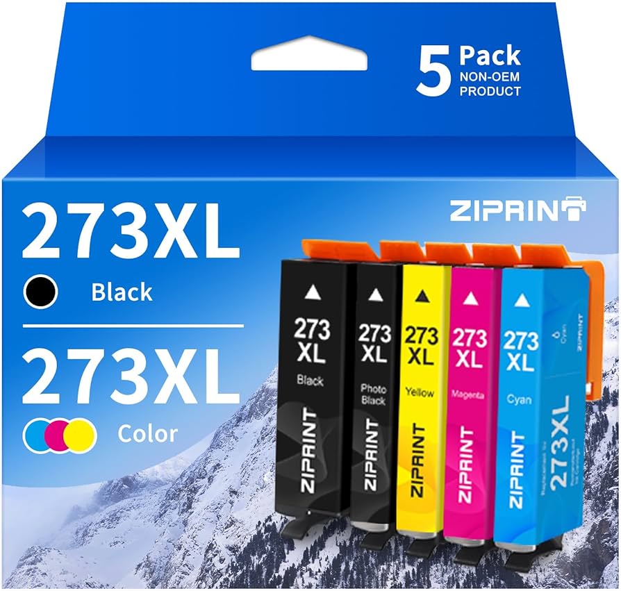 Amazon.co.jp: ZIPRINT 再生インクカートリッジ Epson 273XL 273 T273