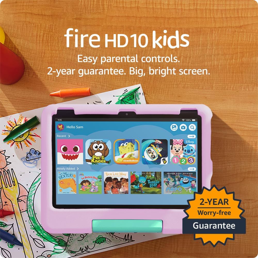 Amazon.com: Amazon Fire HD 10 Kids tablet (newest model) ages 3-7