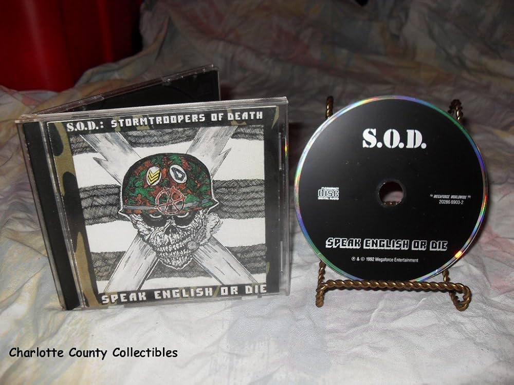 S.O.D. (Stormtroopers of Death) - Speak English Or Die - Amazon