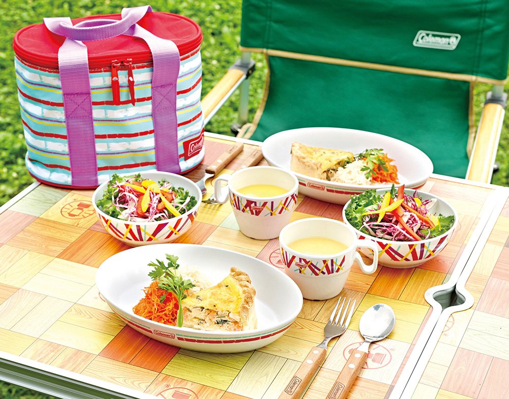 Amazon | Coleman(コールマン) カラフルディッシュウェアセット