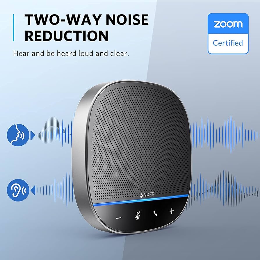 Amazon.com: Anker PowerConf S500 Speakerphone with Zoom Rooms