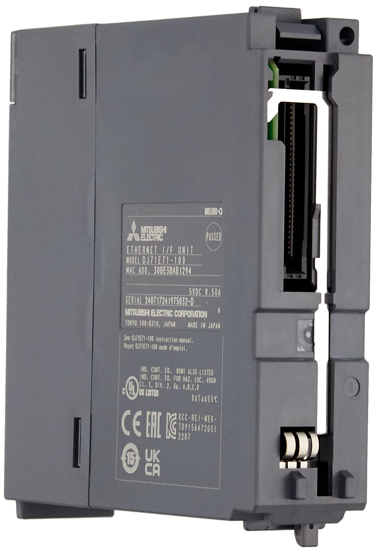 Amazon | 三菱電機 汎用シーケンサ MELSEC-Q QnUシリーズ QJ71E71-100