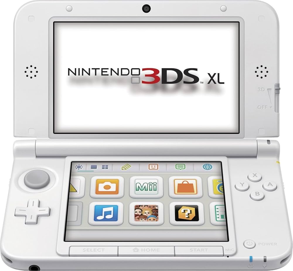 NintendoPink/White Nintendo 3DS XL: Nintendo 3DS: Video Games