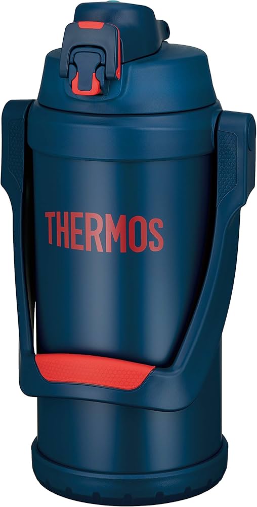 Amazon｜サーモス 水筒 真空断熱スポーツジャグ 2.0L ネイビーレッド