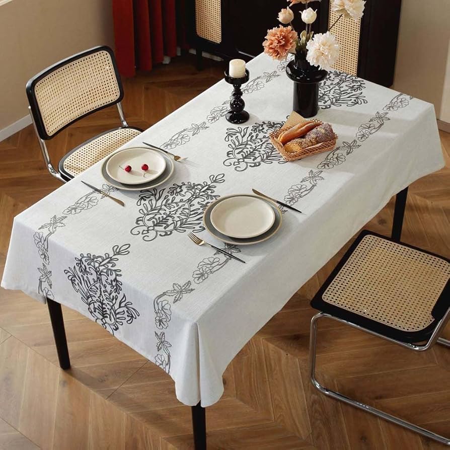 Amazon｜Foxace テーブルクロス おしゃれ ヴィンテージ マルチクロス