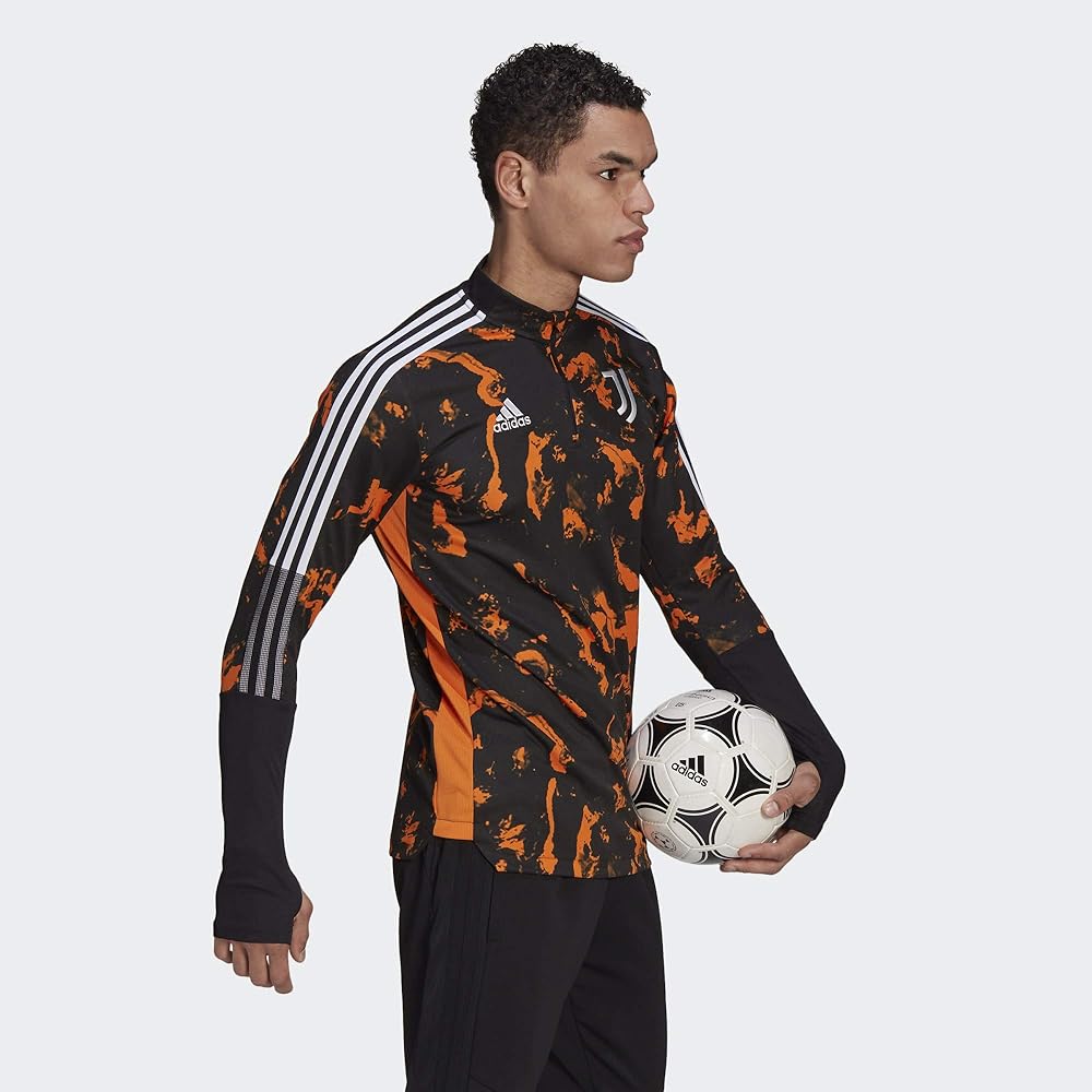 Amazon.com: Adidas 2020-21 Juventus AOP Training Top - Black