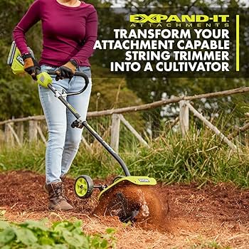Amazon.com : RYOBI Expand It Universal Tiller Attachment