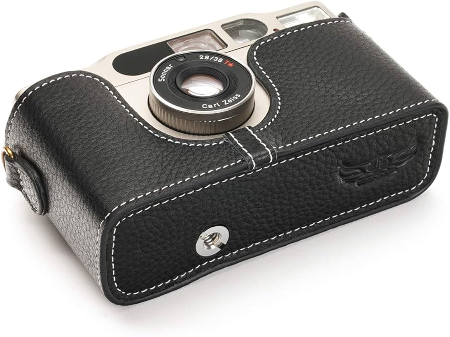 Amazon.com : Contax T2 Case, BolinUS Handmade Genuine Real Leather