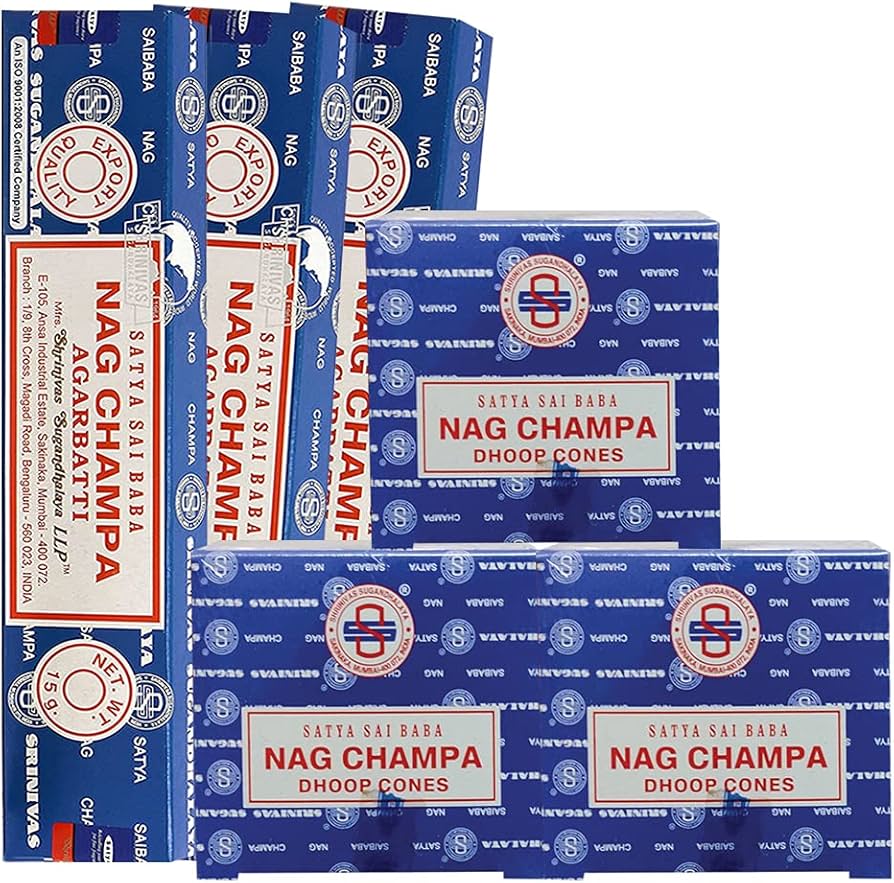 Amazon.com: Nag Champa Incense Sticks and Nagchampa Incense Cone