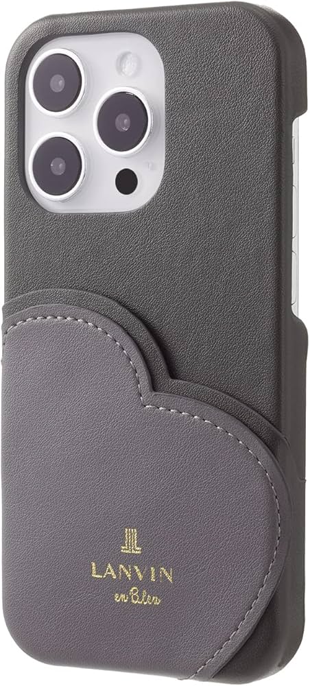 Amazon.co.jp: [LANVIN en Bleu] iPhone 14Pro スリムプラップハート