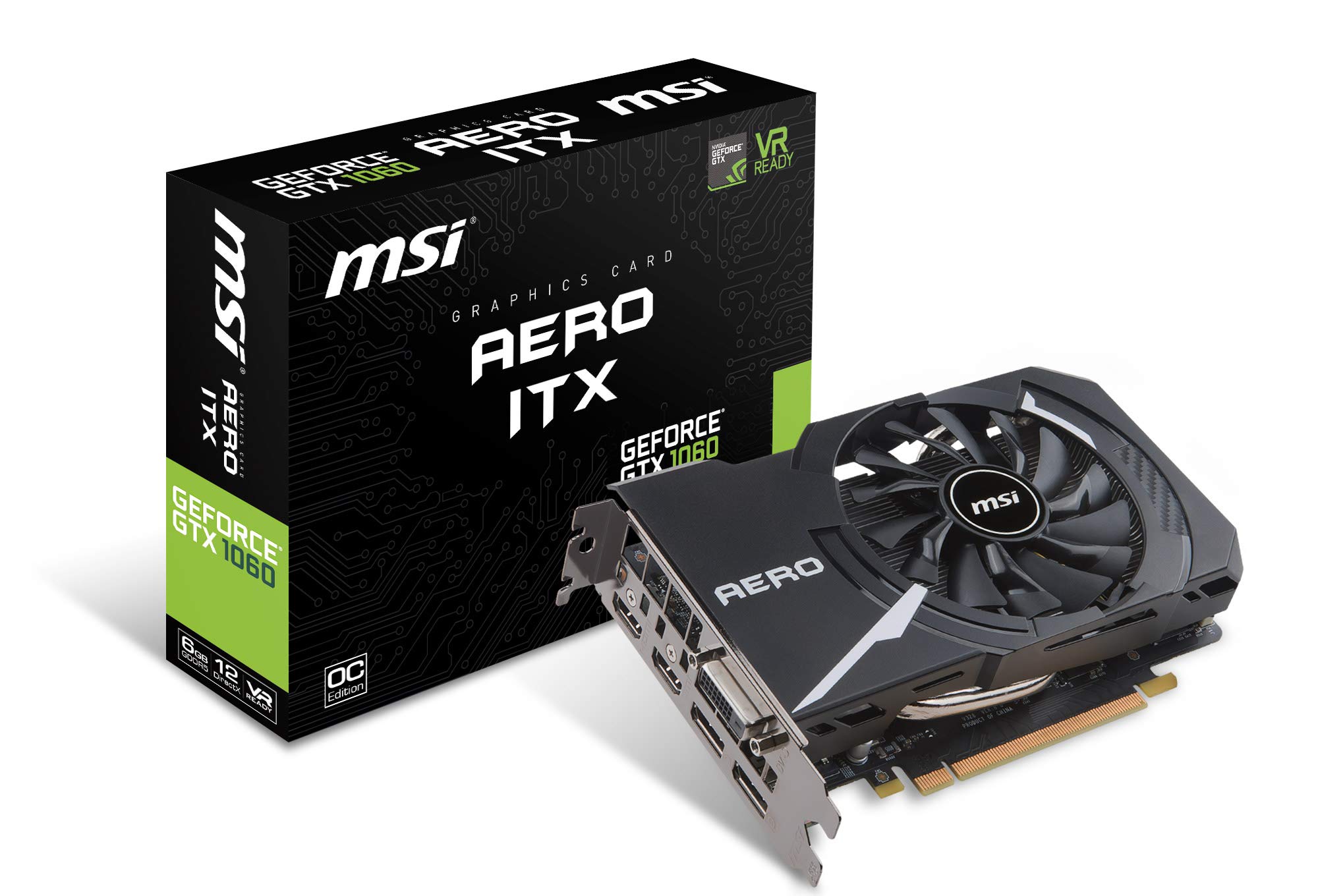 Amazon | MSI GeForce GTX 1060 AERO ITX 6G OC グラフィックスボード