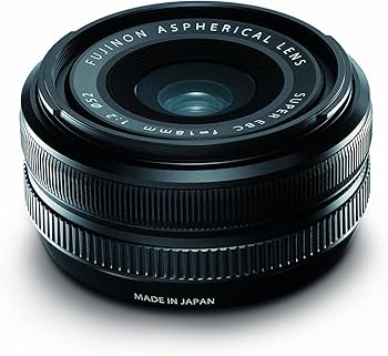 Amazon.com : Fujifilm Fujinon XF18mmF2 R Black : Camera Lenses