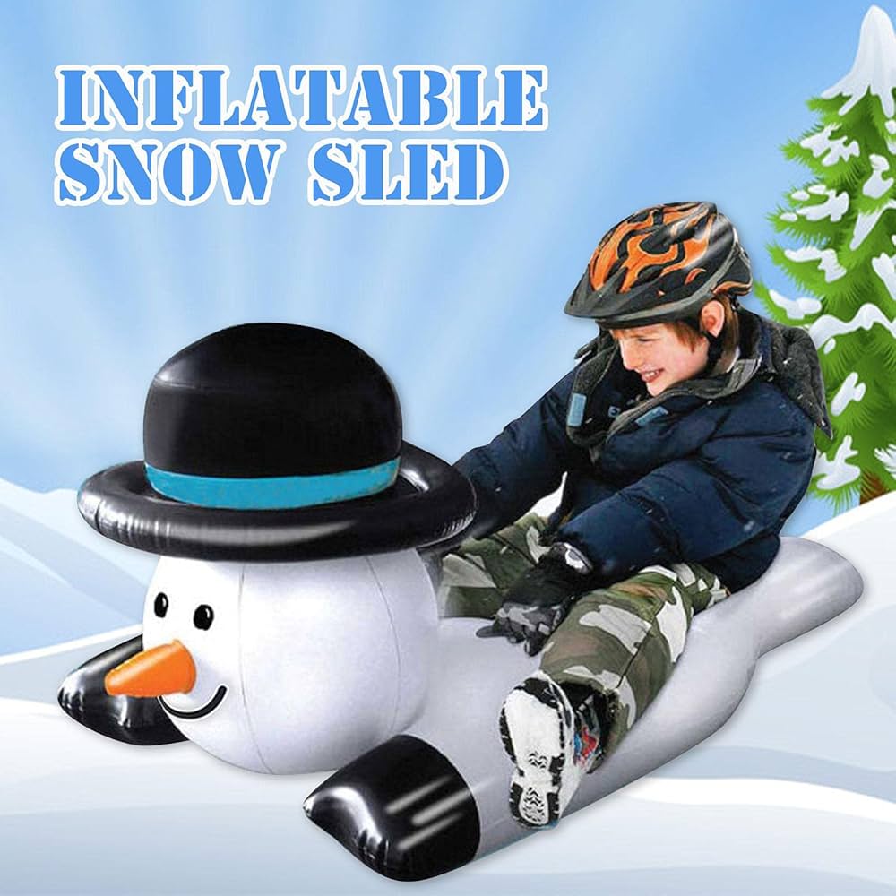Amazon.co.jp: スノーチューブ スノーそり インフレータブルそり 子供