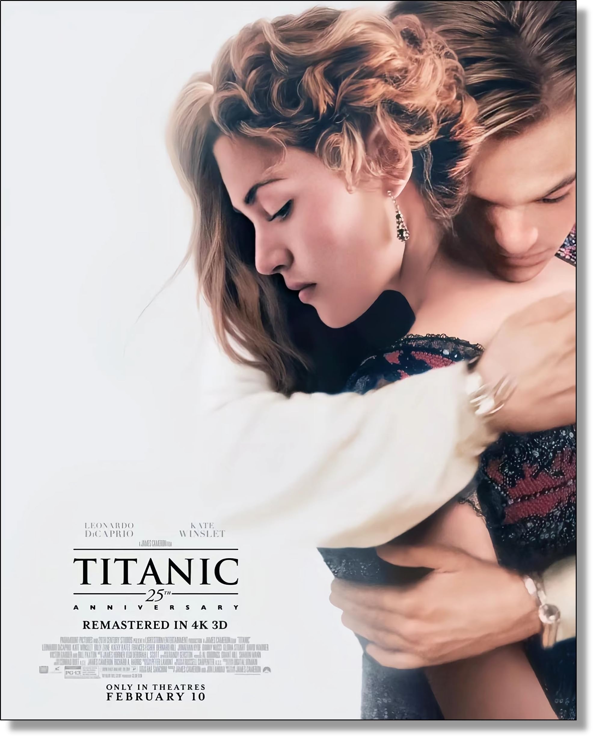 Amazon.co.jp: 映画ポスター「タイタニック」25周年3Dリマスター