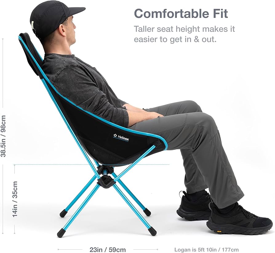 Amazon.com : Helinox Sunset Chair Lightweight High-Back