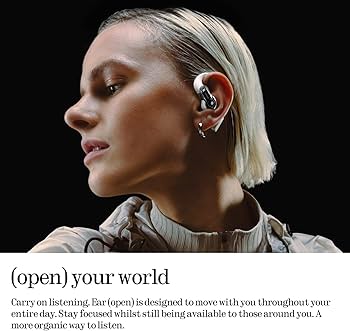 Amazon.com: Nothing Ear(Open) Lightweight Open Ear Headphones with