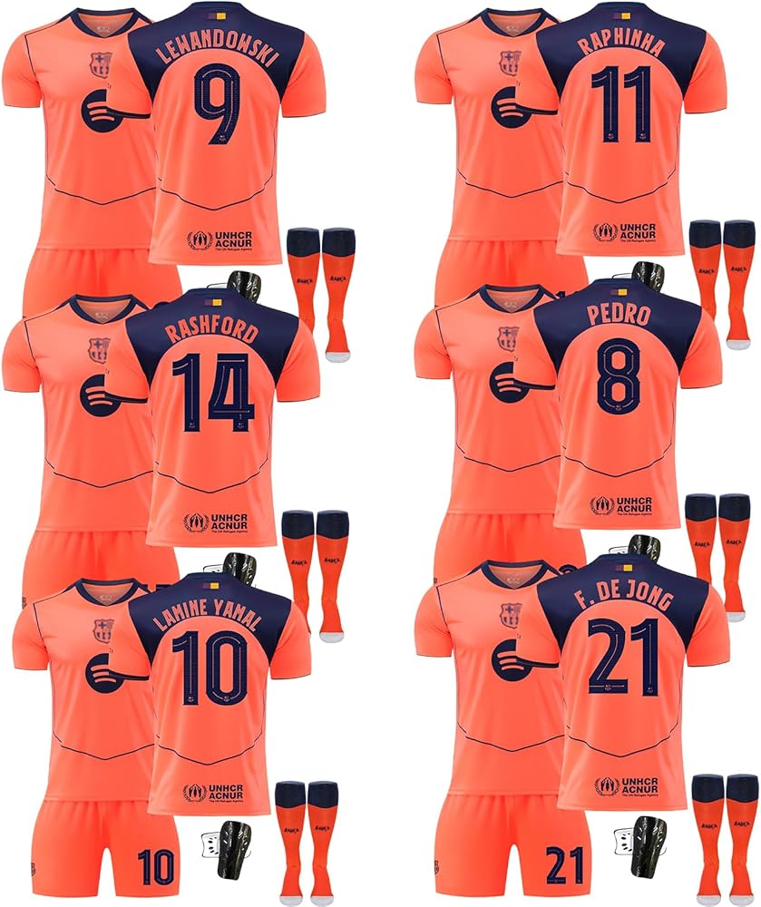 Amazon.co.jp: ラッシュフォード ユニフォーム 25-26 バルセロナ2