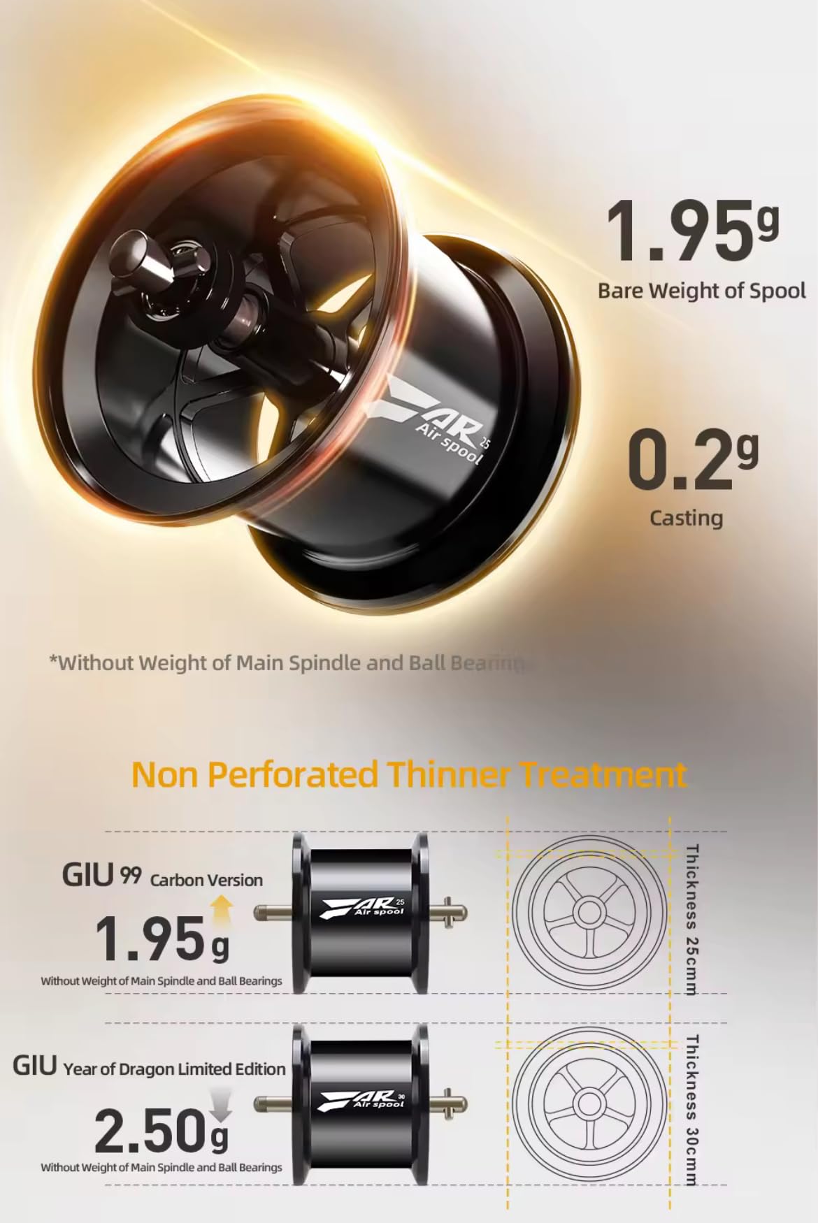 Amazon | ハイスター オーロラエアー 対応 giu99 カーボン 用 超軽量