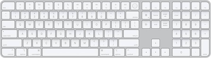 Amazon.co.jp: Apple Touch ID搭載Magic Keyboard(テンキー付き