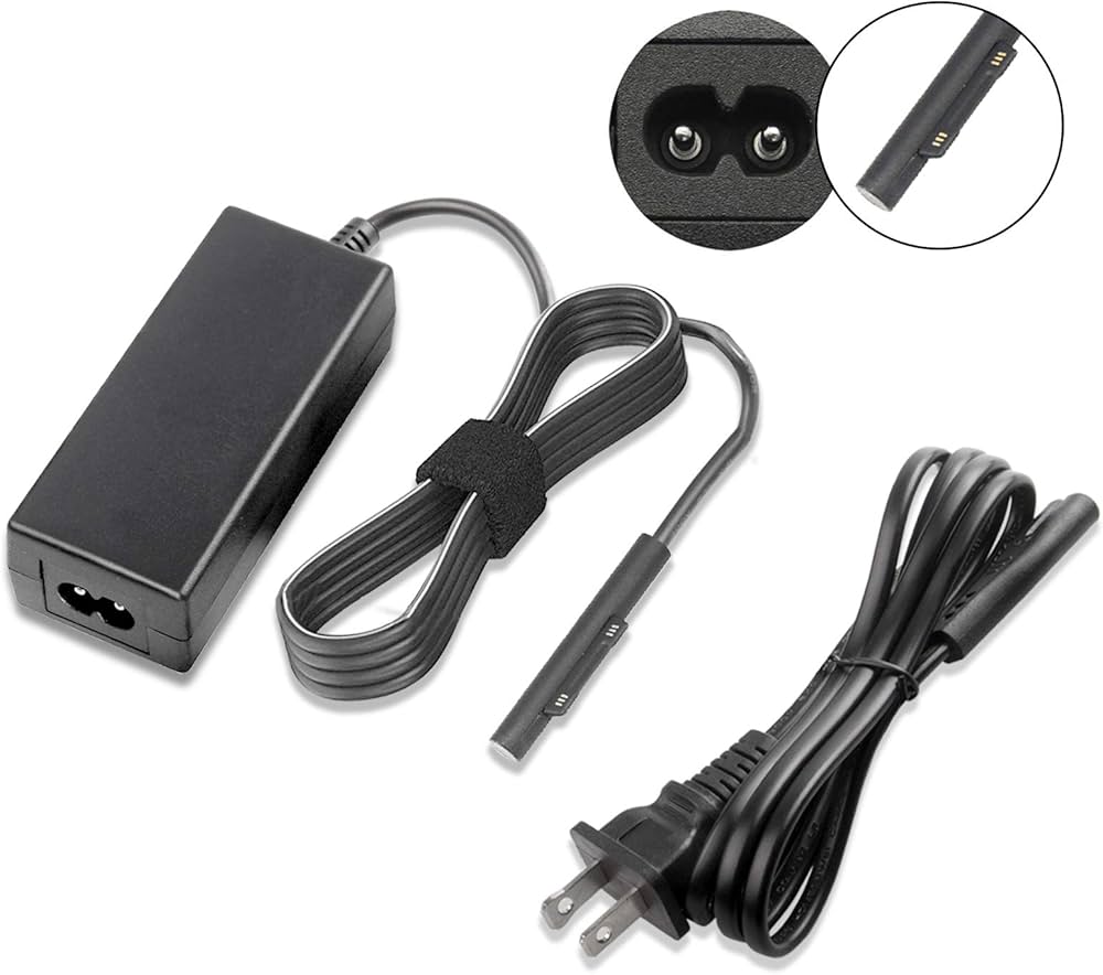 Amazon.com: Surface Pro 5 Pro 4 Pro 3 充電器,36W 12V 2.58A 替換
